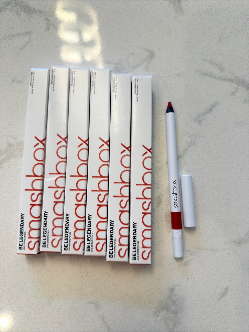 【Brand New】Smashbox Be Legendary Line & Prime Lip Pencil – True Red – $10 each